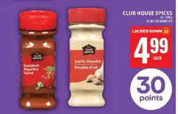 Food Basics CLUB HOUSE SPICES offer