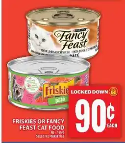 Food Basics Friskies or Fancy Feast Cat Food offer