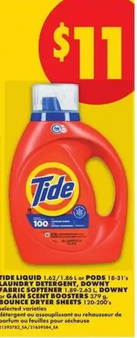 No Frills Tide Liquid or Pods offer