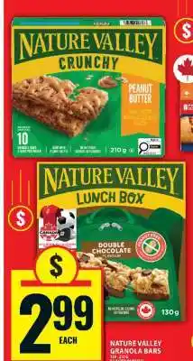 Food Basics NATURE VALLEY GRANOLA BARS offer