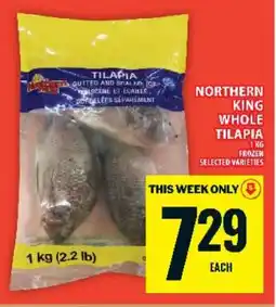 Food Basics NORTHERN KING WHOLE TILAPIA offer