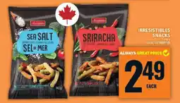 Food Basics Irresistibles Snacks offer