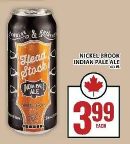 Food Basics Nickel Brook Indian Pale Ale offer