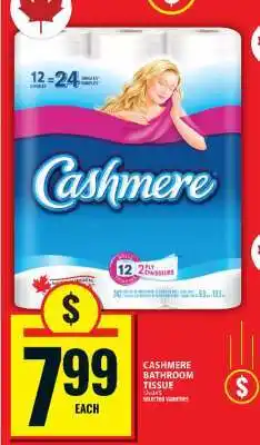 Food Basics Cashmere Bathroom Tissue offer
