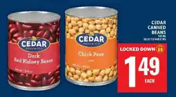 Food Basics CEDAR CANNED BEANS offer