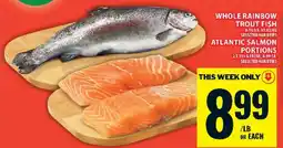 Food Basics Whole Rainbow Trout Fish offer