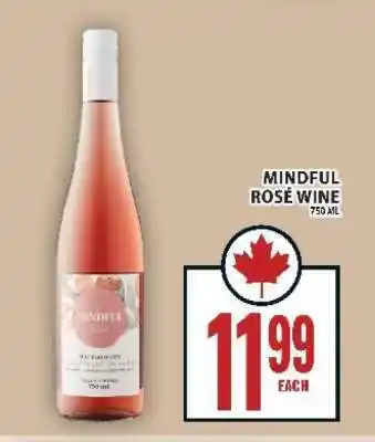 Food Basics Mindful Rosé Wine offer
