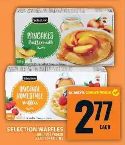 Food Basics SELECTION WAFFLES offer