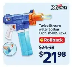 Walmart Turbo Stream water soaker offer