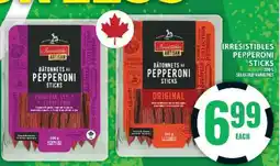 Food Basics IRRESISTIBLES PEPPERONI STICKS offer