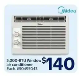 Walmart 5,000-BTU Window Air Conditioner offer