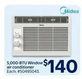 5,000-BTU Window Air Conditioner