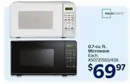 Walmart Mainstays 0.7-cu. ft. microwave offer