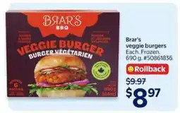 Walmart Brar's Veggie Burgers offer