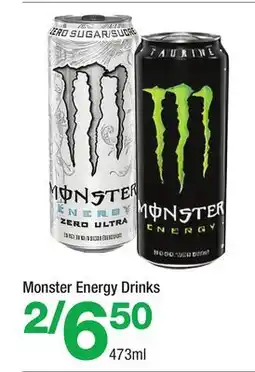 Highland Farms Monster Energy Drinks offer