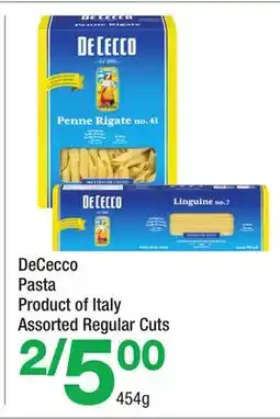 Highland Farms DeCecco Pasta offer