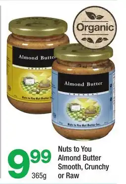 Highland Farms Nuts to You Almond Butter offer