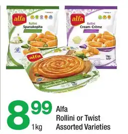 Highland Farms Alfa Rollini or Twist offer