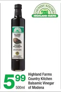 Highland Farms Highland Farms Country Kitchen Balsamic Vinegar of Modena offer