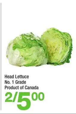 Highland Farms Head Lettuce offer