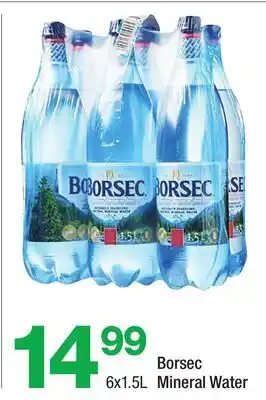 Highland Farms Borsec Mineral Water offer