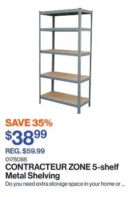 Patrick Morin 5-shelf Metal Shelving offer