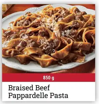 M & M Food Market Braised Beef Pappardelle Pasta offer