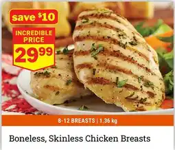 M & M Food Market Boneless, Skinless Chicken Breasts offer
