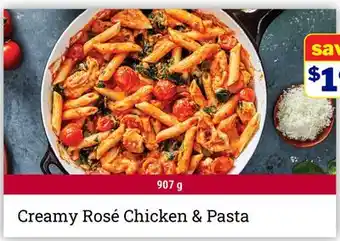 M & M Food Market Creamy Rosé Chicken & Pasta offer