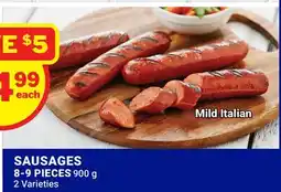 M & M Food Market SAUSAGES offer