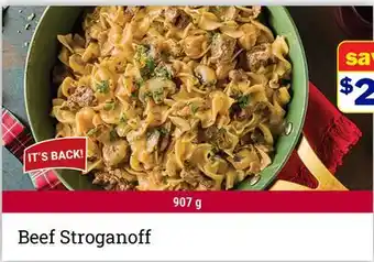 M & M Food Market Beef Stroganoff offer