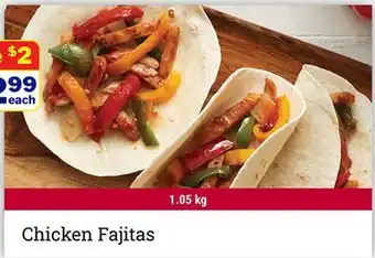 M & M Food Market Chicken Fajitas offer