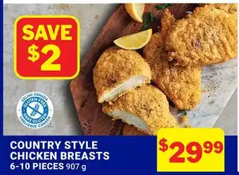 M & M Food Market COUNTRY STYLE CHICKEN BREASTS offer