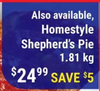 M & M Food Market Homestyle Shepherd's Pie offer