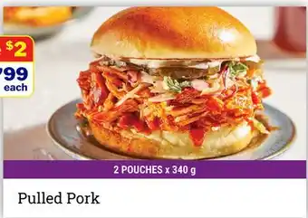 M & M Food Market Pulled Pork offer