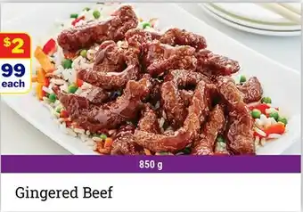 M & M Food Market Gingered Beef offer