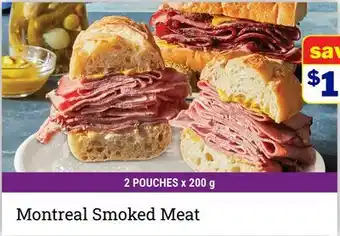 M & M Food Market Montreal Smoked Meat offer