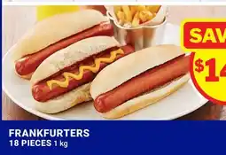 M & M Food Market FRANKFURTERS offer