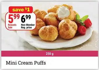 M & M Food Market Mini Cream Puffs offer