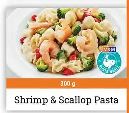 M & M Food Market Shrimp & Scallop Pasta offer