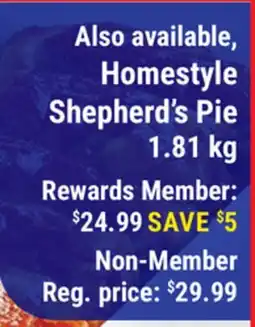 M & M Food Market Homestyle Shepherd's Pie offer