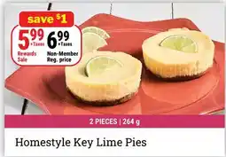 M & M Food Market Homestyle Key Lime Pies offer