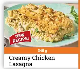 M & M Food Market Creamy Chicken Lasagna offer