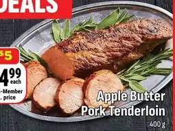 M & M Food Market Apple Butter Pork Tenderloin offer