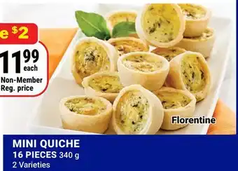 M & M Food Market MINI QUICHE offer