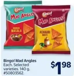 Walmart Bingo! Mad Angles offer
