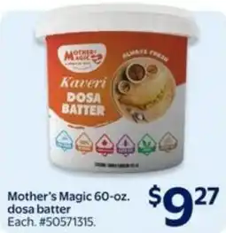 Walmart Mother's magic dosa butter offer