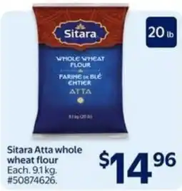 Walmart Sitara Atta whole wheat flour offer