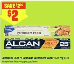 FreshCo Alcan Foil or Reynolds Parchment Paper offer