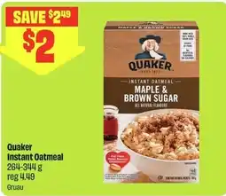 FreshCo Quaker Instant Oatmeal offer